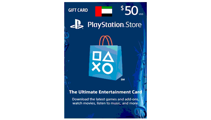 Playstaion Network Card UAE 50$